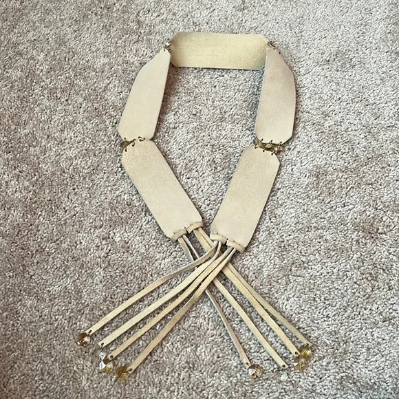 She Rocks Jodie Victor Leather Tie Belt - Picture 1 of 4